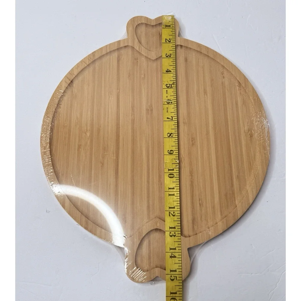 Charcuterie Board Knife Set Wooden Heart Cheese Server Set Party Hostess‎ New